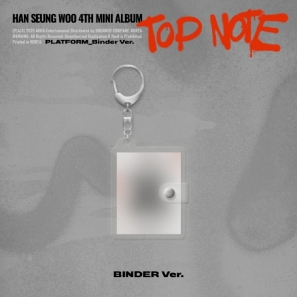 한승우 - 미니앨범 4집 [TOP NOTE] (PLATFORM_Binder Ver.)