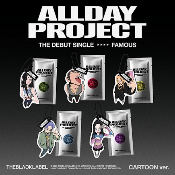 ALLDAY PROJECT - The Debut Single [FAMOUS] (CARTOON ver.) 
