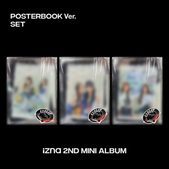 izna (이즈나) - 미니 2집 [Not Just Pretty] POSTERBOOK Ver. (3종 세트)