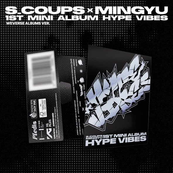 에스쿱스X민규 (SEVENTEEN) - 1st Mini Album [HYPE VIBES] Weverse Albums ver.