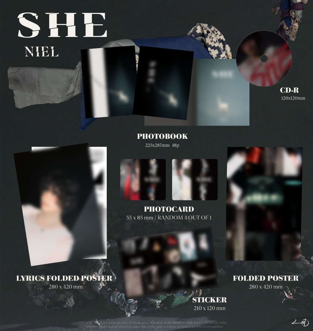 니엘 (NIEL) - 미니 4집 [SHE]