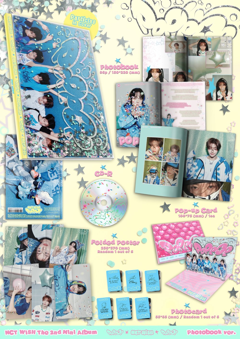 엔시티 위시 (NCT WISH) - 미니 2집 [poppop] (Photobook Ver.)