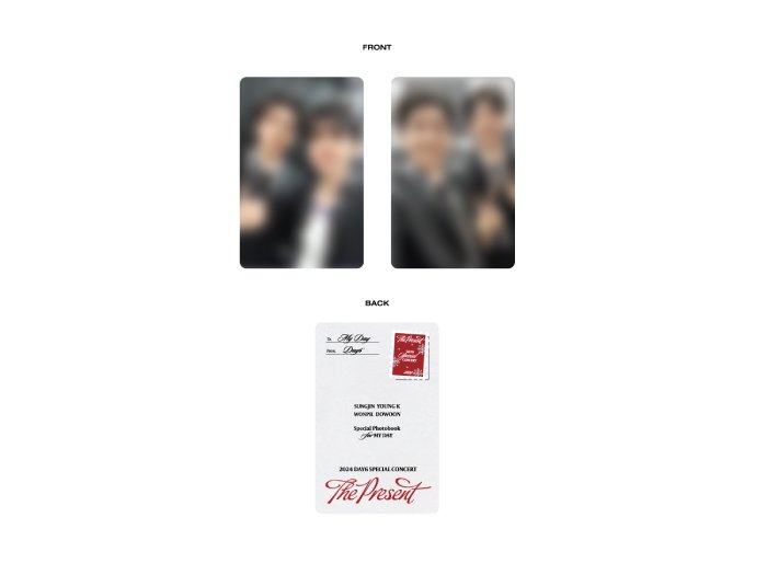 데이식스 (DAY6) - 2024 DAY6 SPECIAL CONCERT 'The Present' Photobook