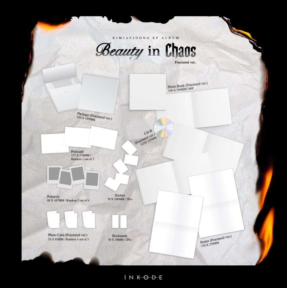 김재중 - Beauty in Chaos [Photobook Album] 2종 세트