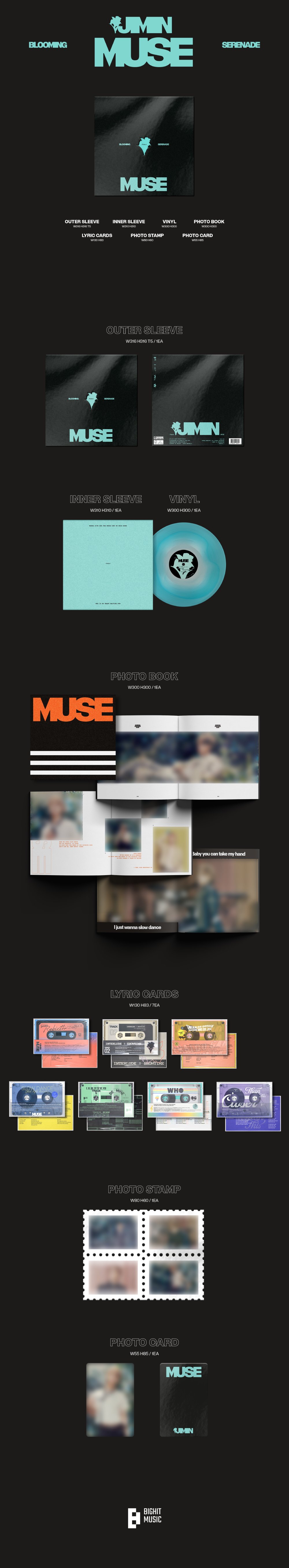 지민 - MUSE (LP)