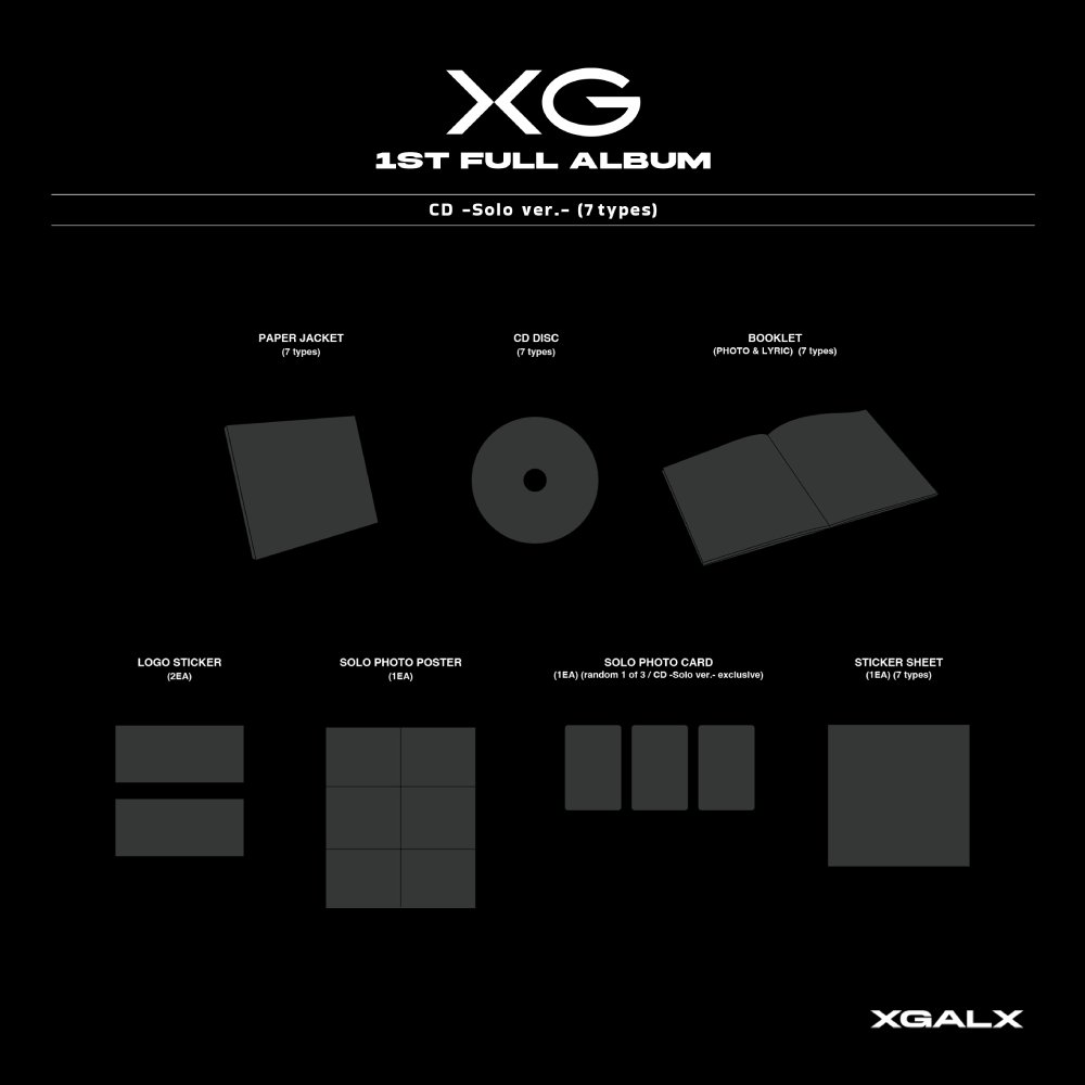XG - 정규 1집 (Solo ver. JURIN)