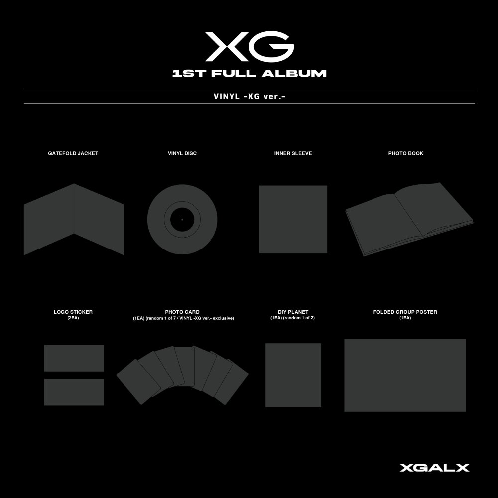 XG - 정규 1집 (VINYL ver.)